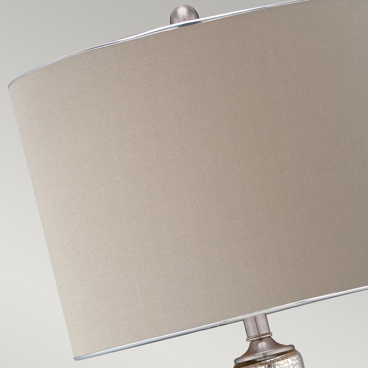 Quoizel Nicolls Single Table Lamp - Mercury Glass
