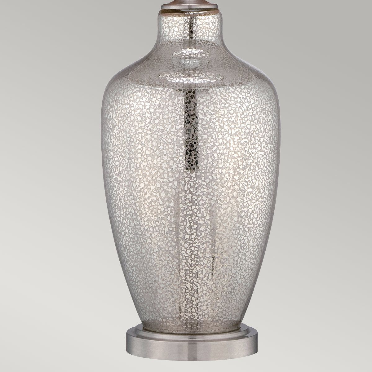 Quoizel Nicolls Single Table Lamp - Mercury Glass