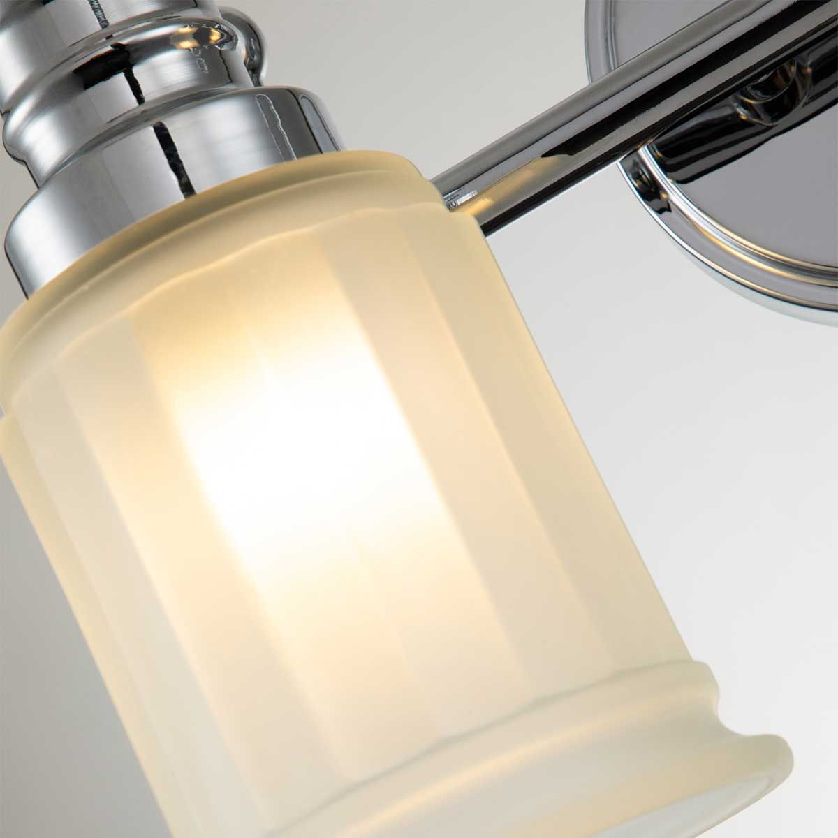 Quoizel Swell 2 Light Bathroom Wall Light - Polished Chrome