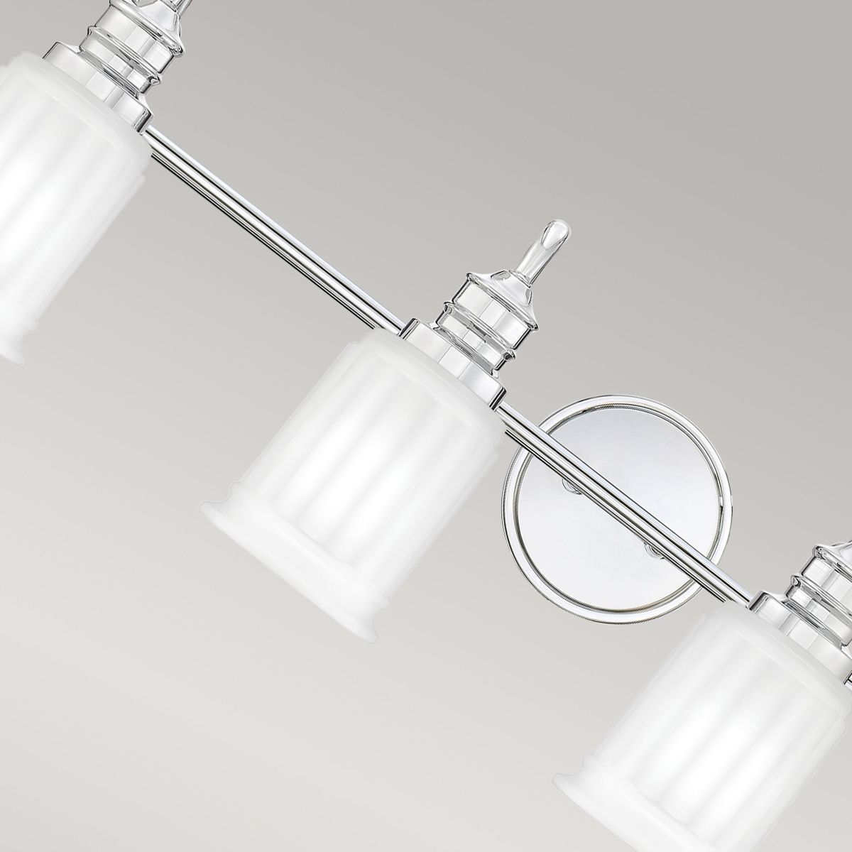 Quoizel Swell 4 Light Bathroom Wall Light - Polished Chrome