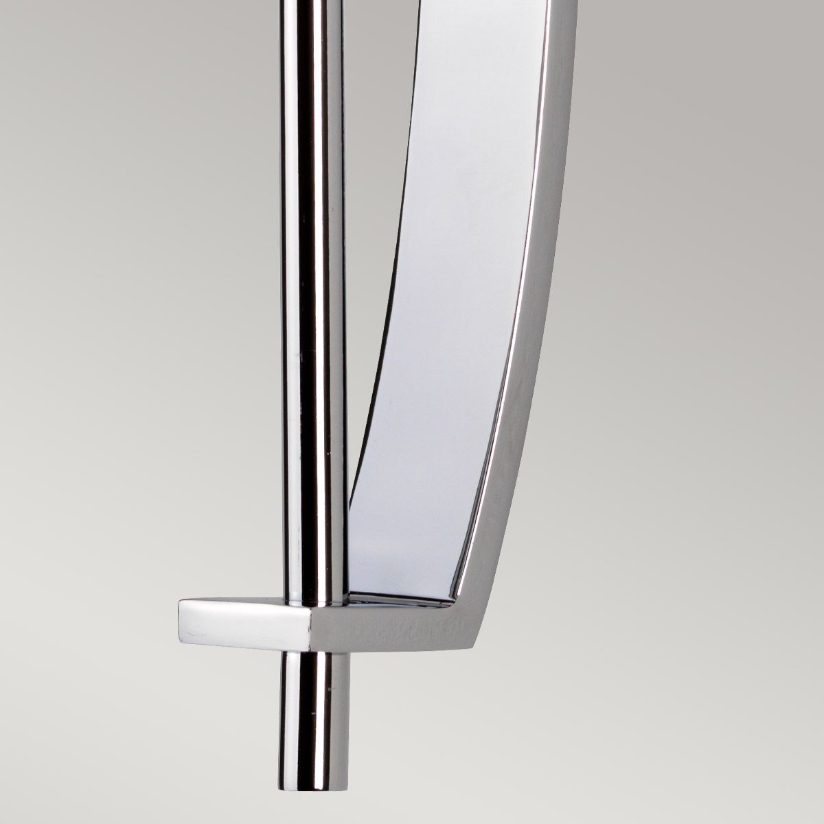 Quoizel Taylor Single Large Bathroom Wall Light - Polished Chrome