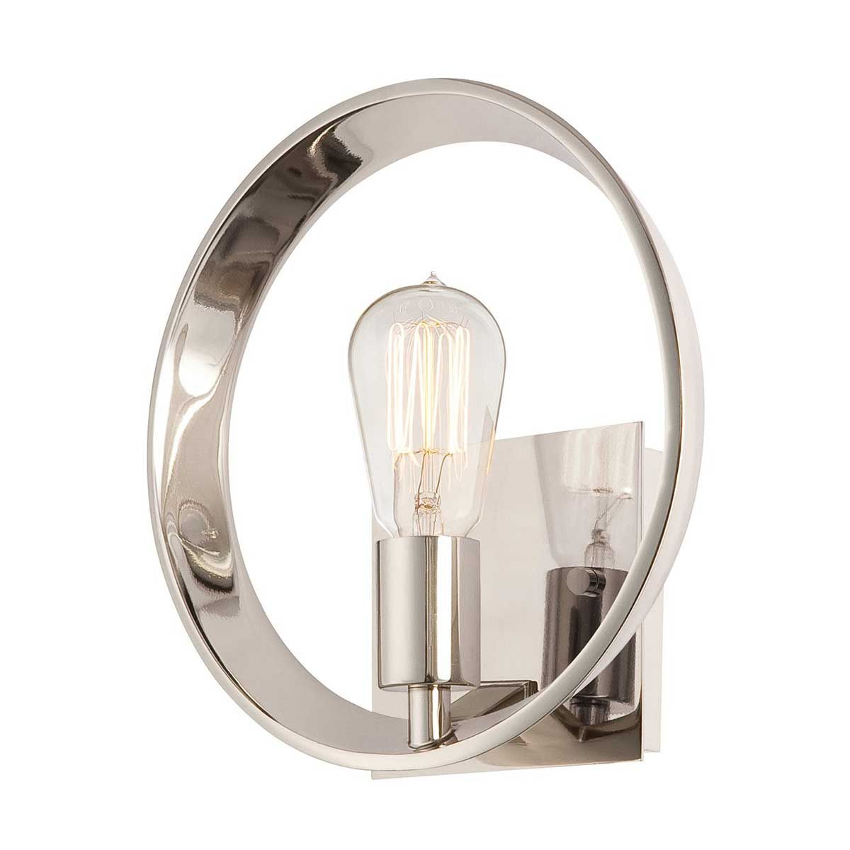 Quoizel Theater Row Single Wall Light - Imperial Silver
