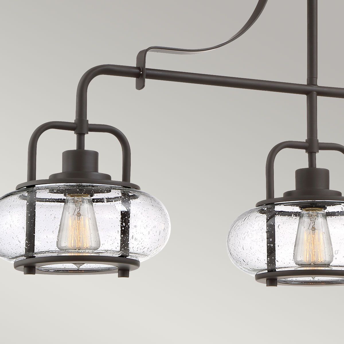 Quoizel Trilogy 3 Light Island Pendant - Olde Bronze