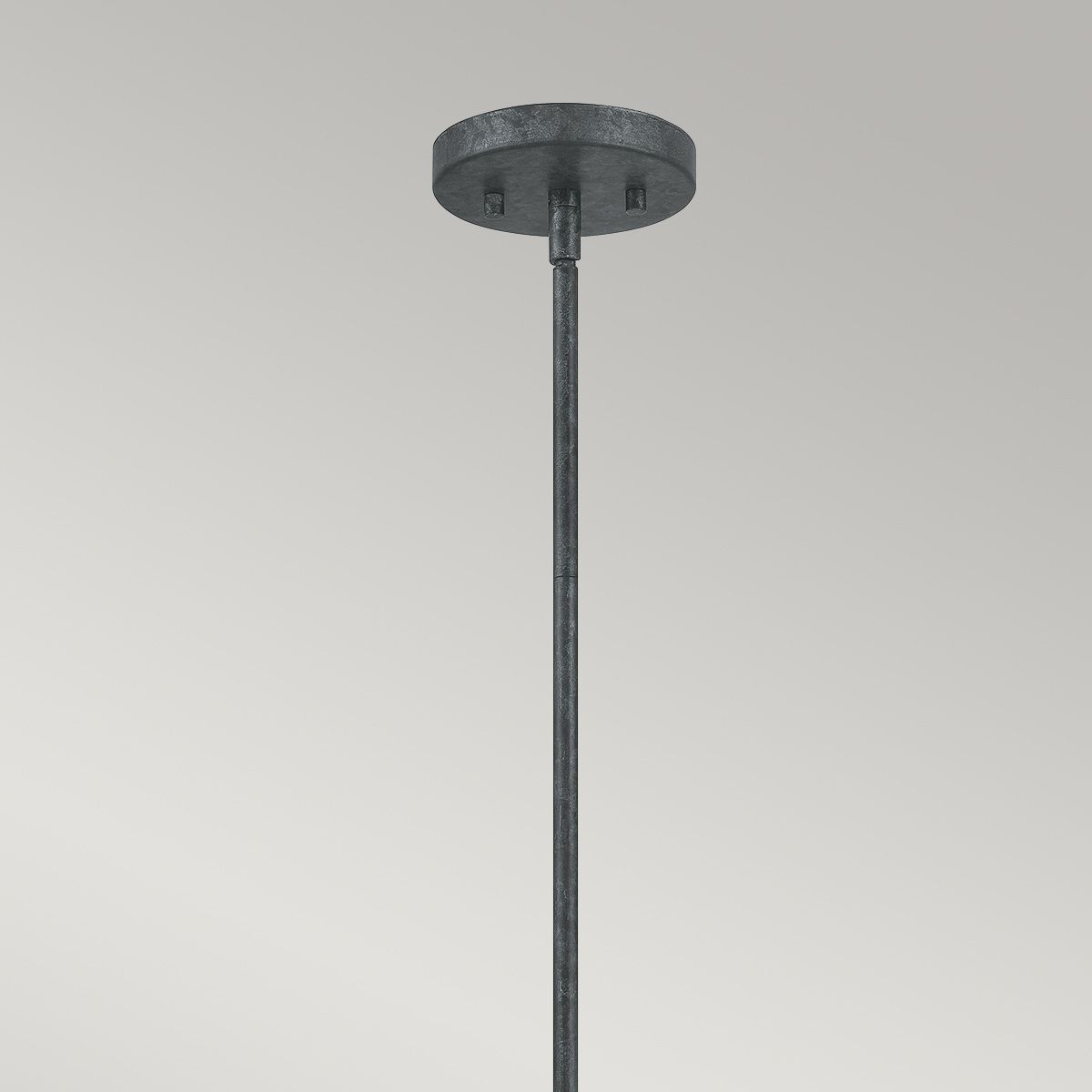 Quoizel Vanguard 3 Light Pendant - Old Black