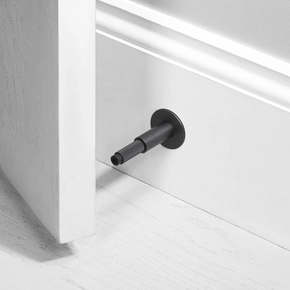 Buster + Punch Door Stop - Wall - Cross Knurl