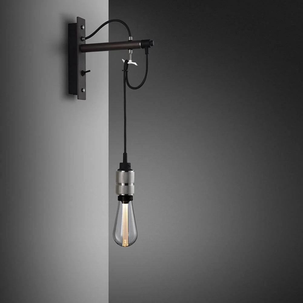 Buster + Punch Hooked Wall Light - Nude - Graphite