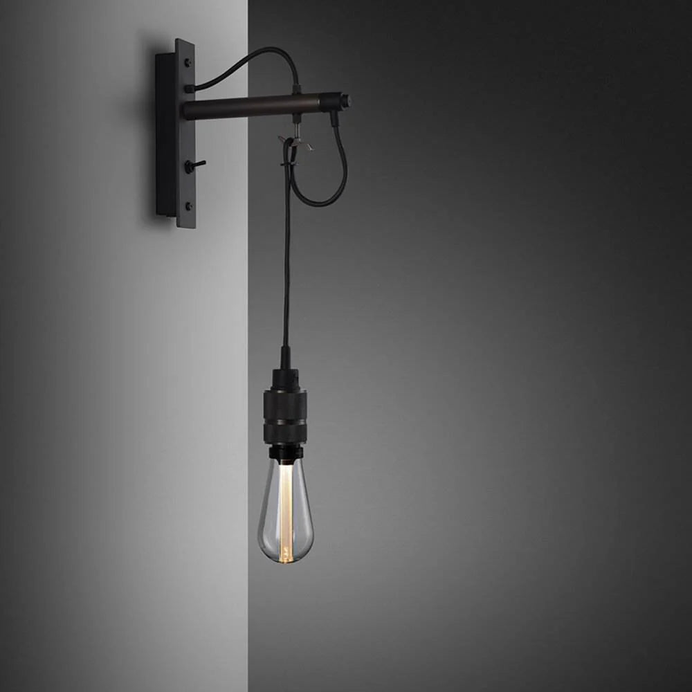 Buster + Punch Hooked Wall Light - Nude - Graphite