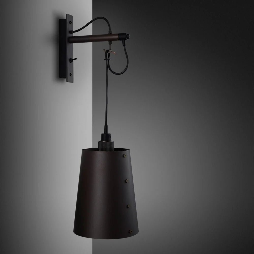 Buster + Punch Hooked Wall Light - Large - Graphite