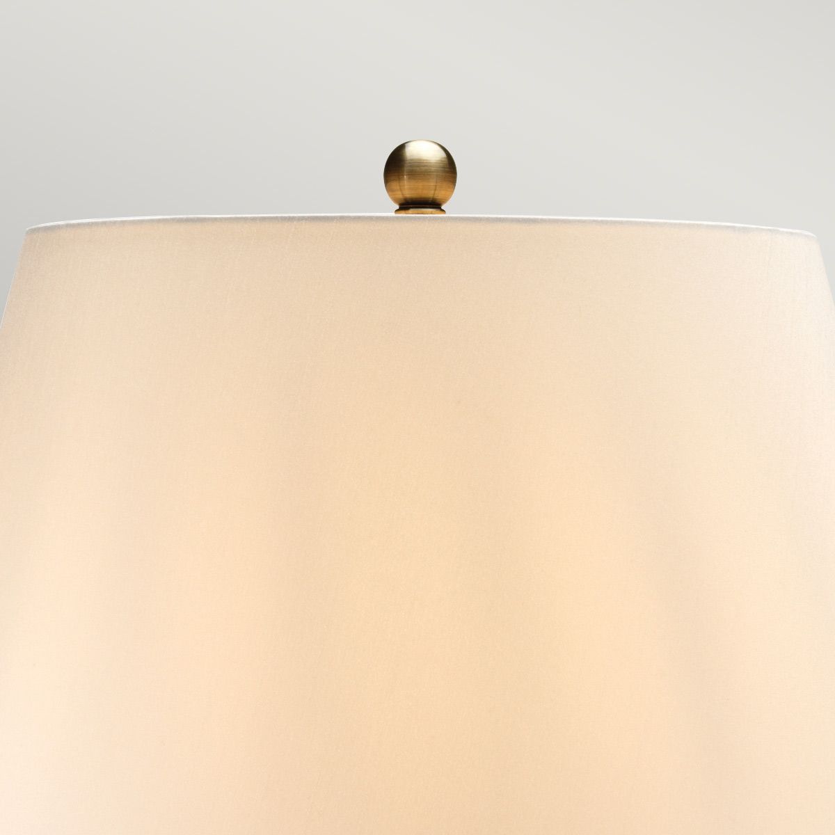 Elstead Ribbed Pumpkin Single Table Lamp - Brown & Black