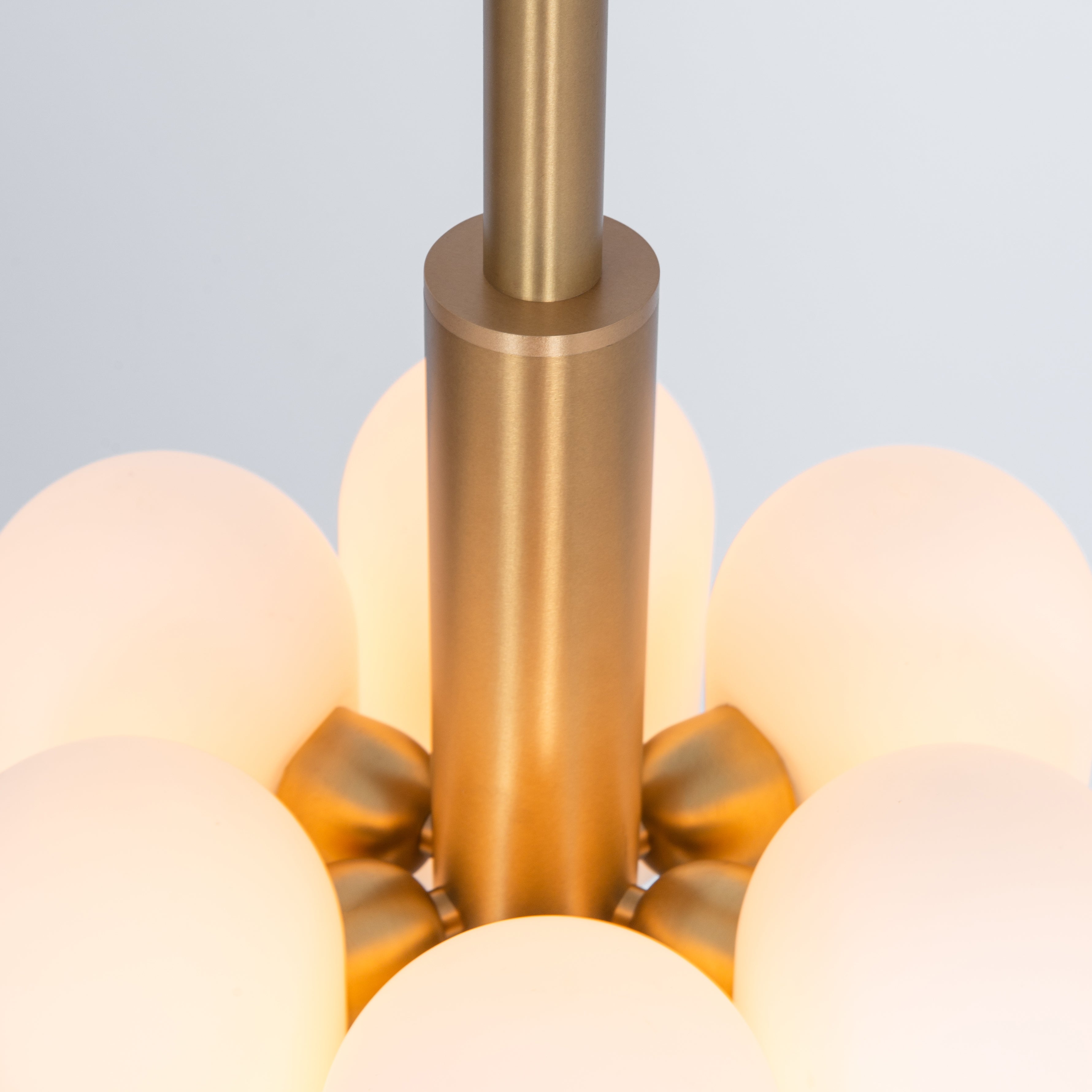 Schwung Odyssey 6 Light Pendant - Opal Mat Glass