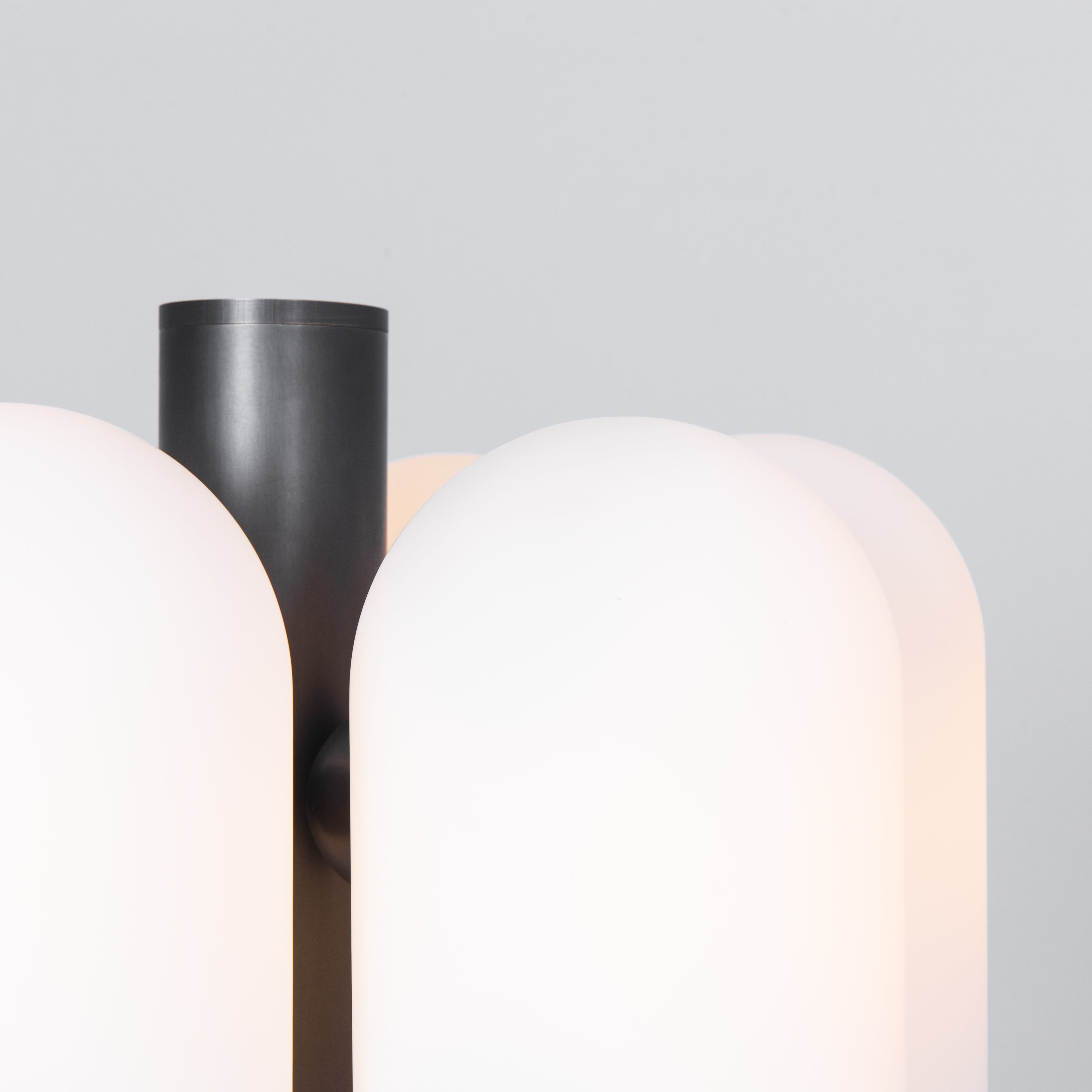 Schwung Odyssey 6 Floor Lamp - Opal Mat Glass
