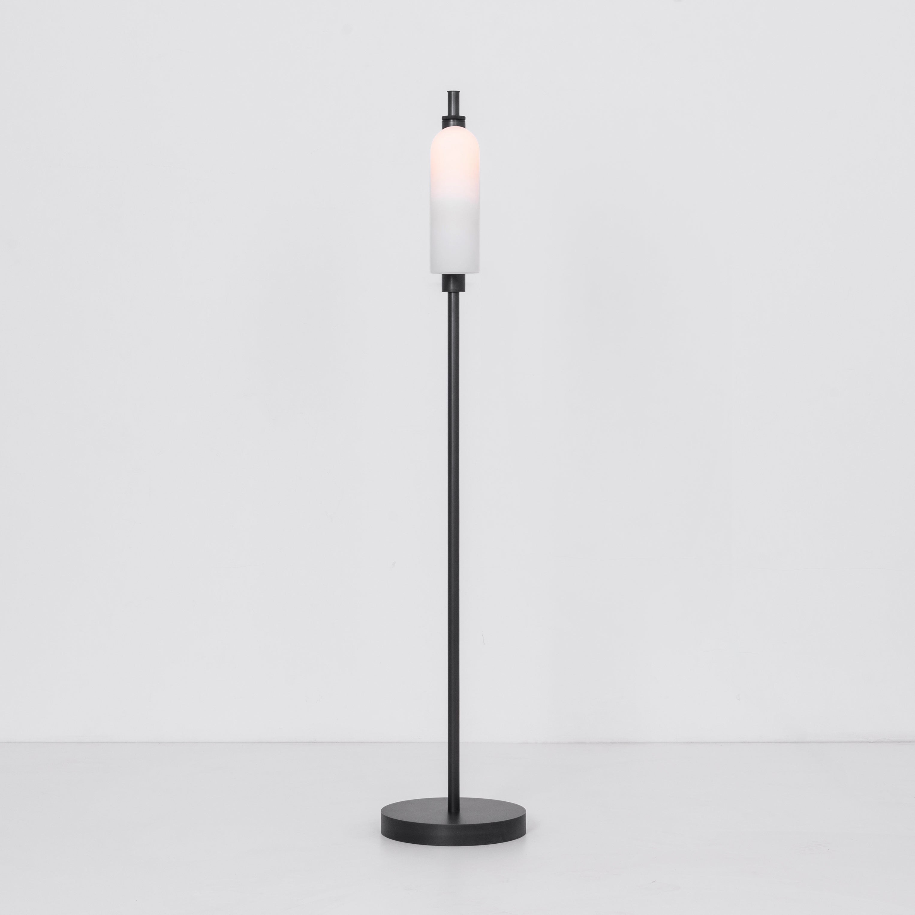 Schwung Odyssey 1 Floor Lamp - Opal Mat Glass