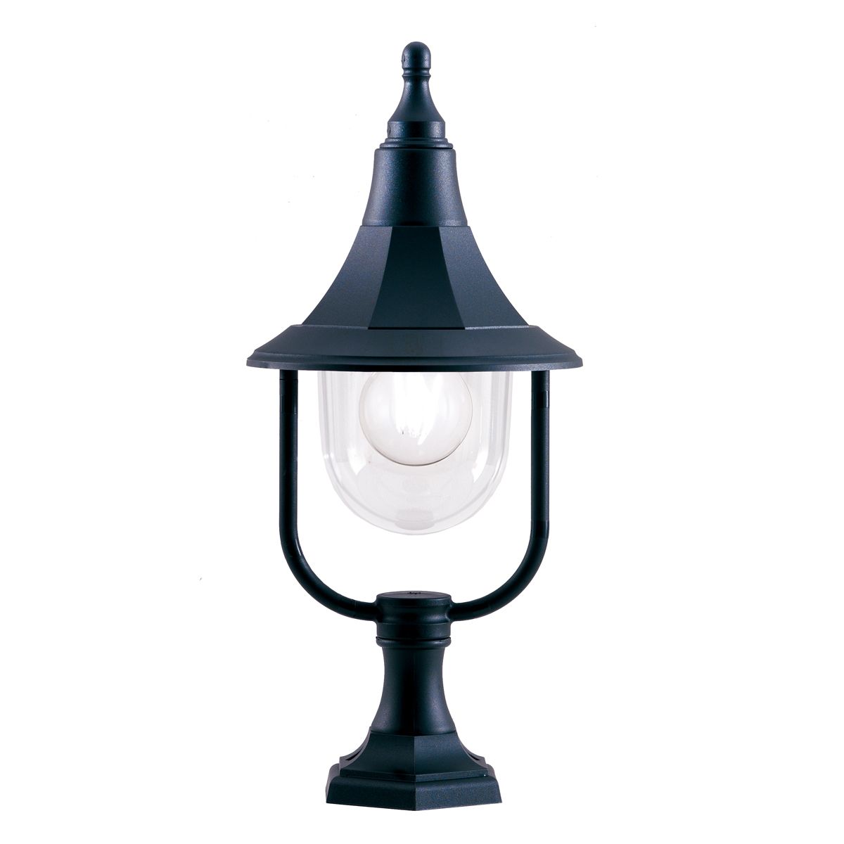 Elstead Shannon Single Pedestal - Black