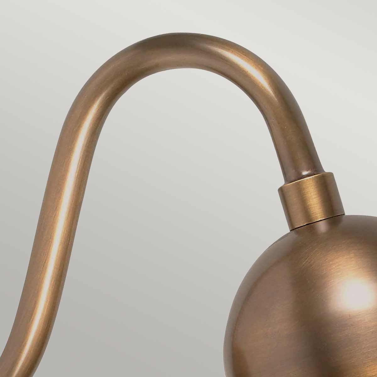 Elstead Somerton Single Wall Lantern - Aged Brass
