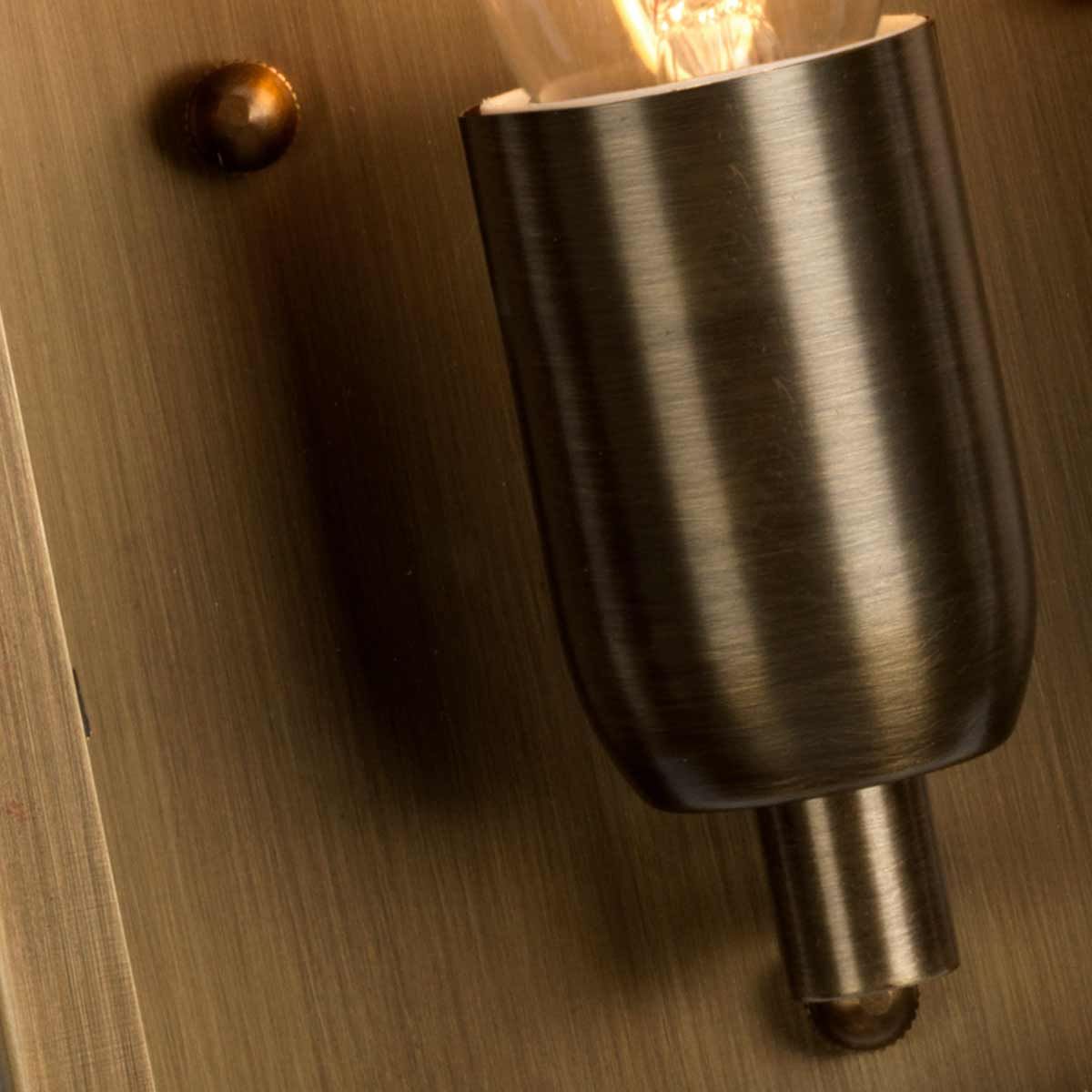 Elstead St Martins Single Wall Lantern - Aged Brass
