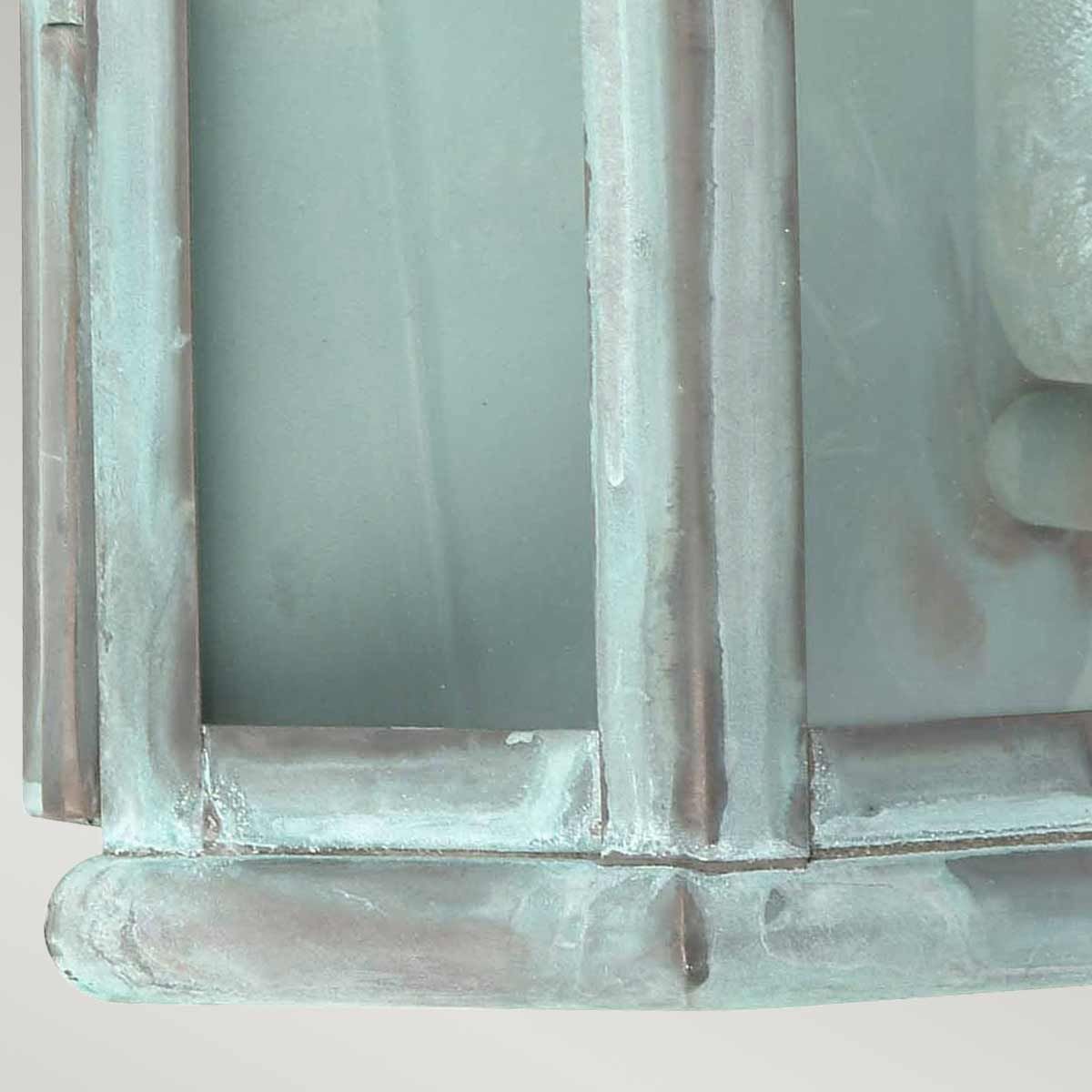 Elstead St Martins Single Wall Lantern - Verdigris