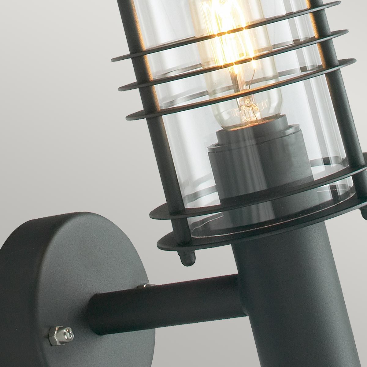 Norlys Stockholm Single Wall Lantern - Black