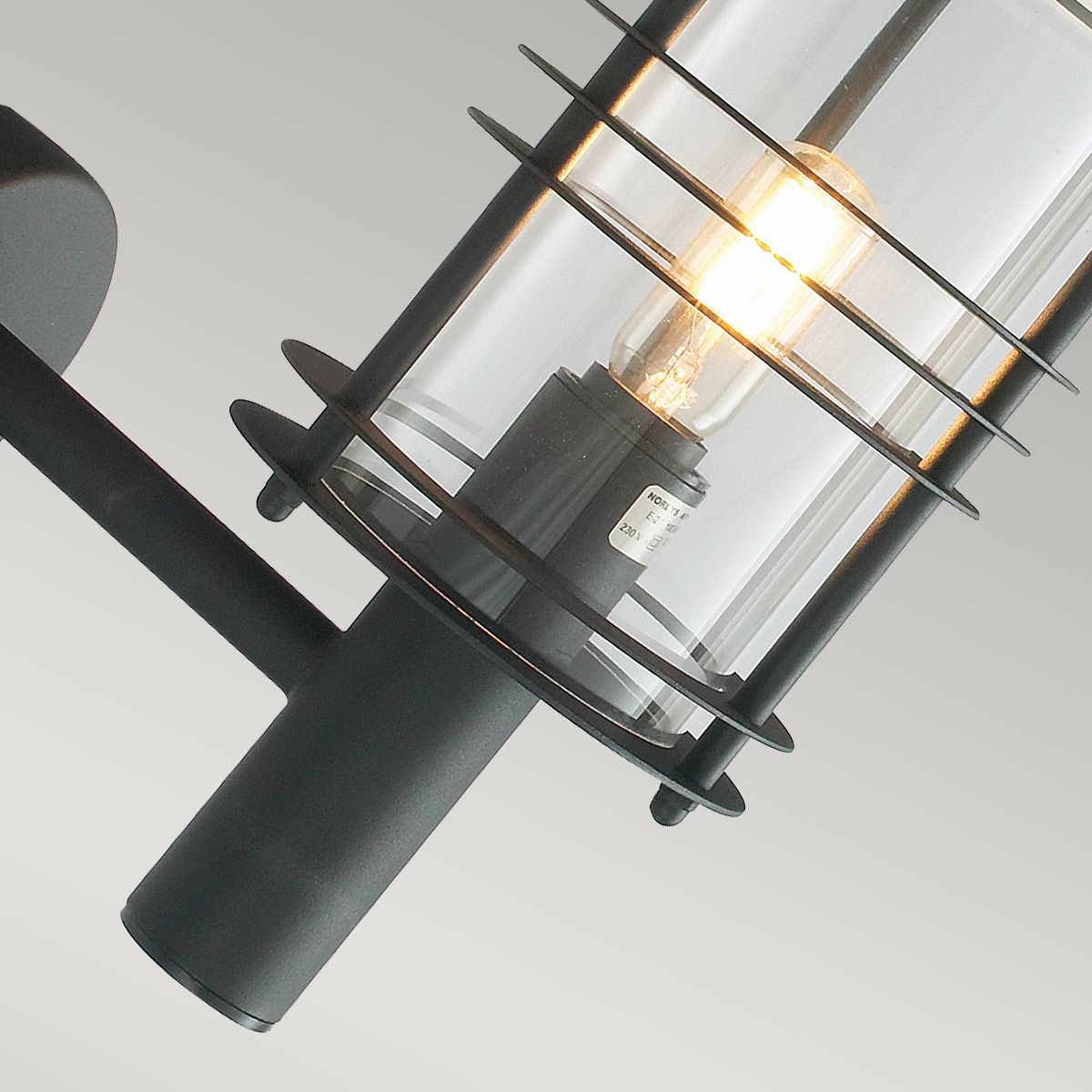 Norlys Stockholm Grande Single Wall Lantern - Black