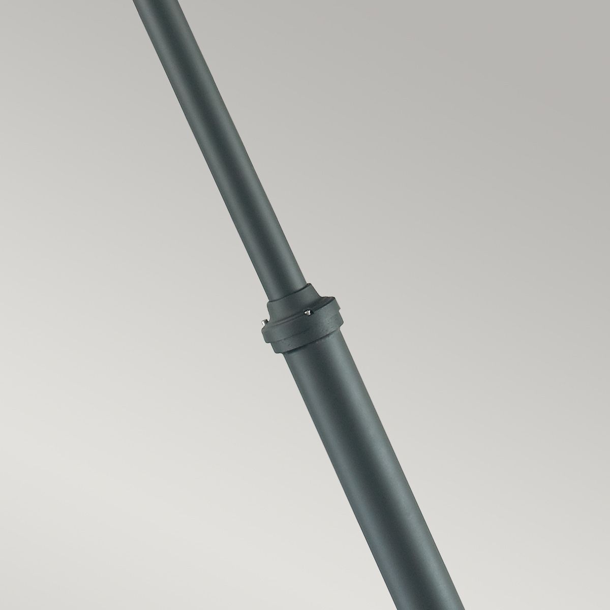 Norlys Stockholm Grande Single Lamp Post - Black