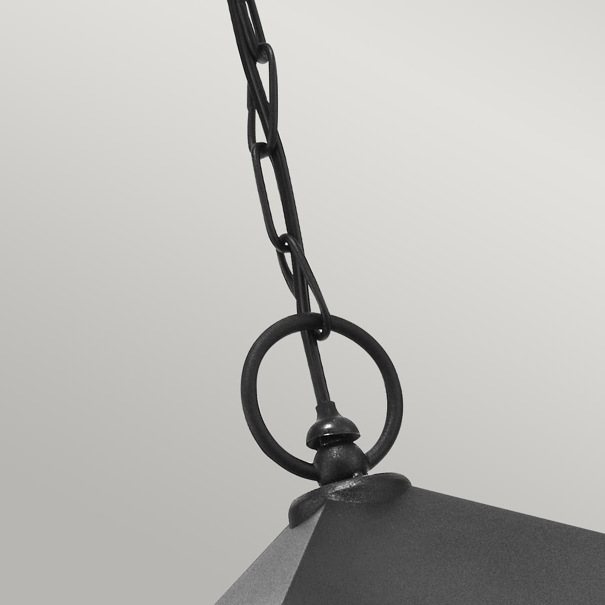 Norlys Turin Single Chain Lantern - Black