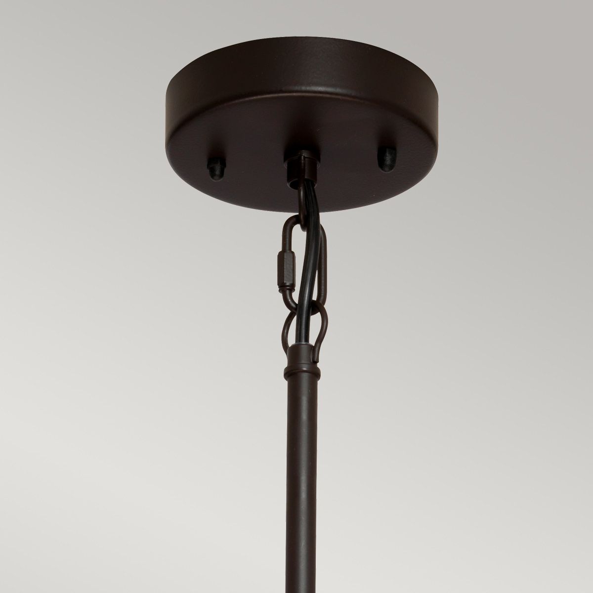 Elstead Taiko 3 Light Pendant - Olde Bronze