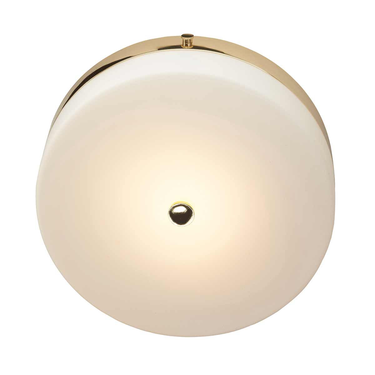 Elstead Tamar Single Large Bathroom Flush Fitting - Polished Gold