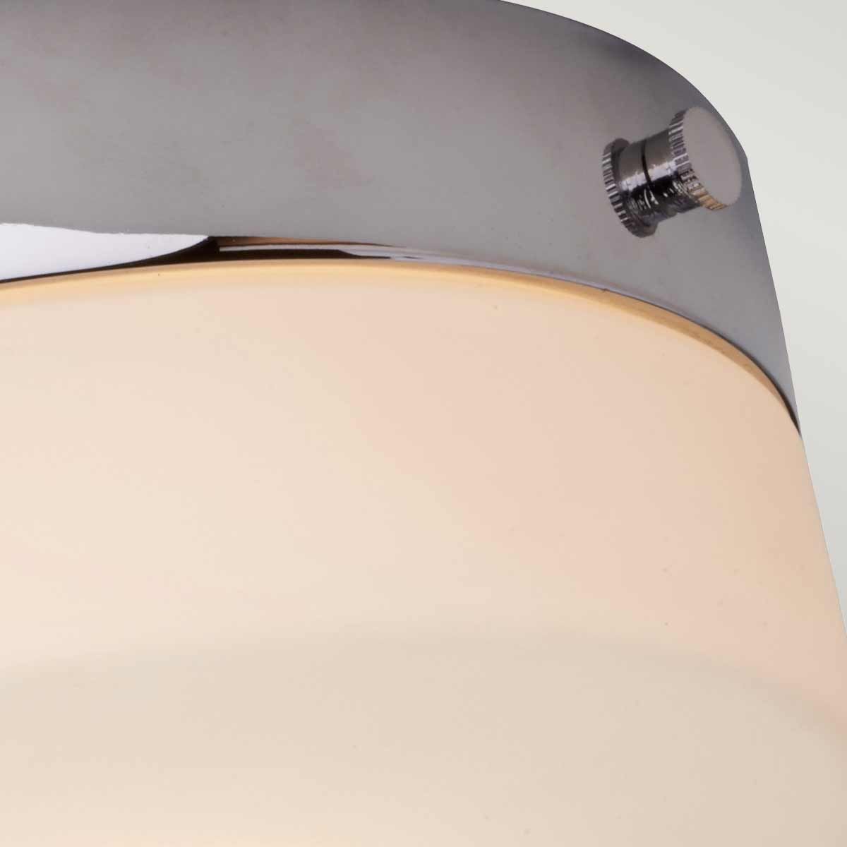 Elstead Tamar Single Medium Bathroom Flush Fitting - Polished Chrome