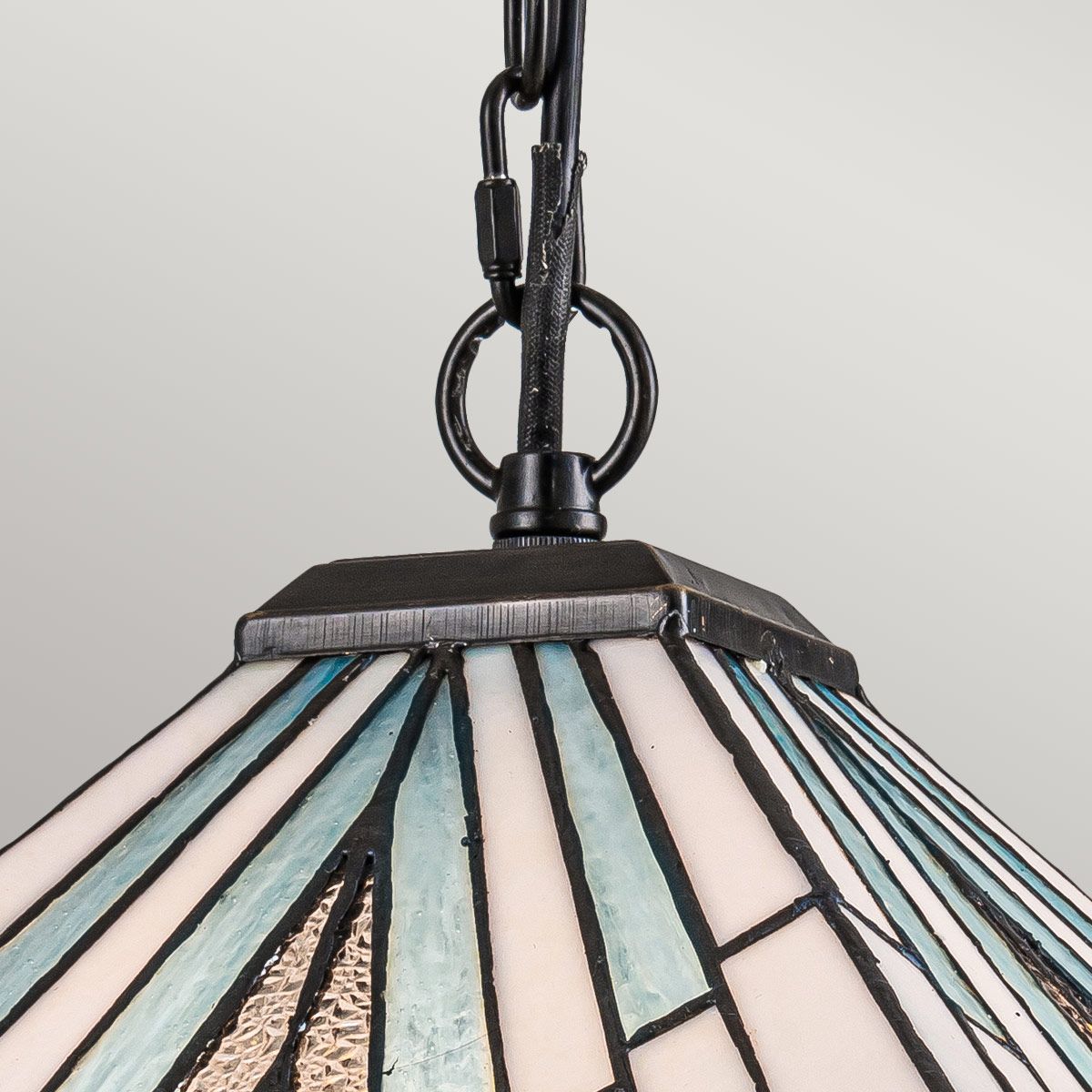 Elstead Alderley 2 Light Pendant - Vintage Bronze
