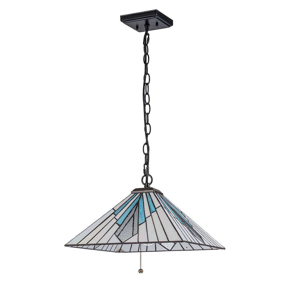 Elstead Alderley 2 Light Pendant - Vintage Bronze