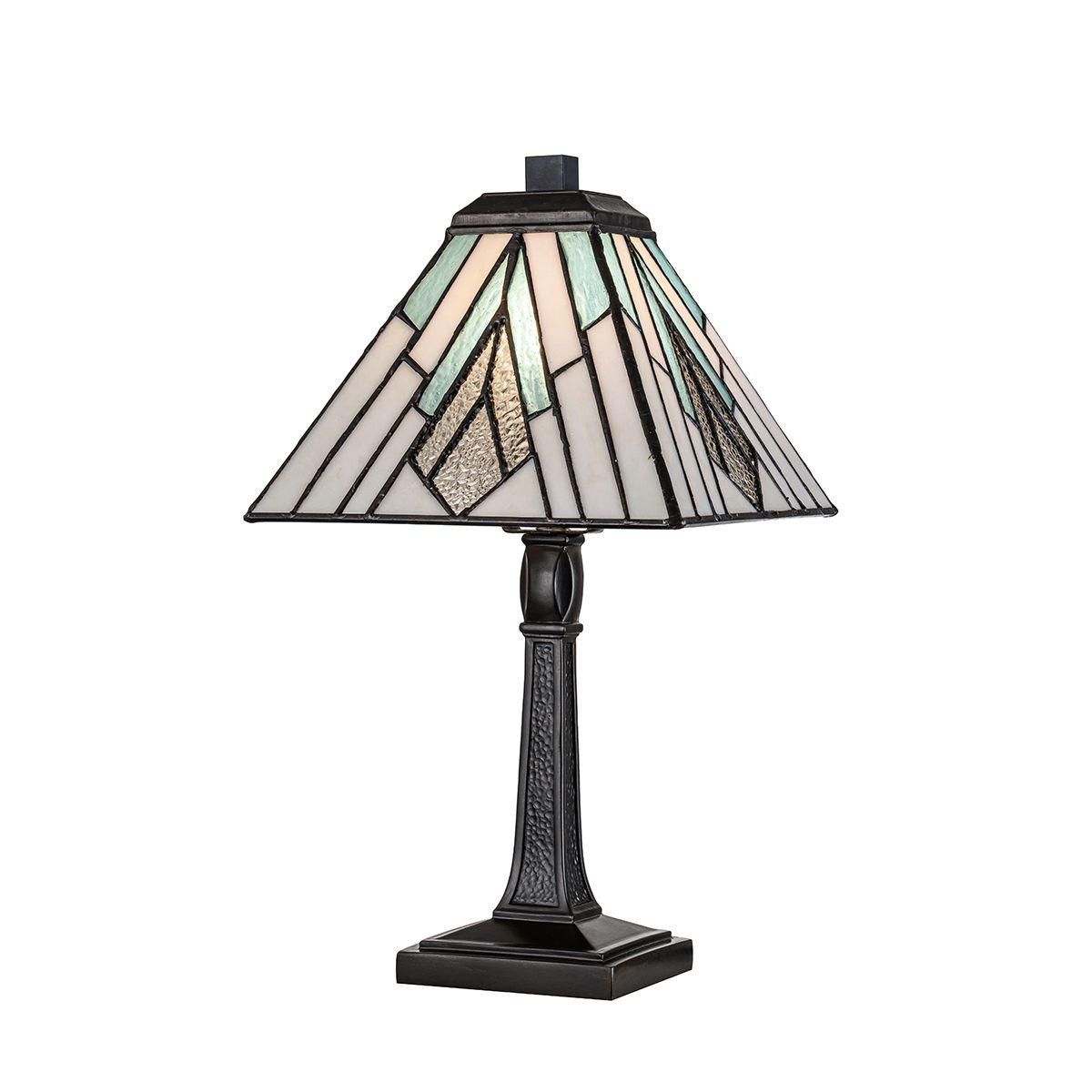 Elstead Alderley 1 Light Medium Table Lamp - Vintage Bronze