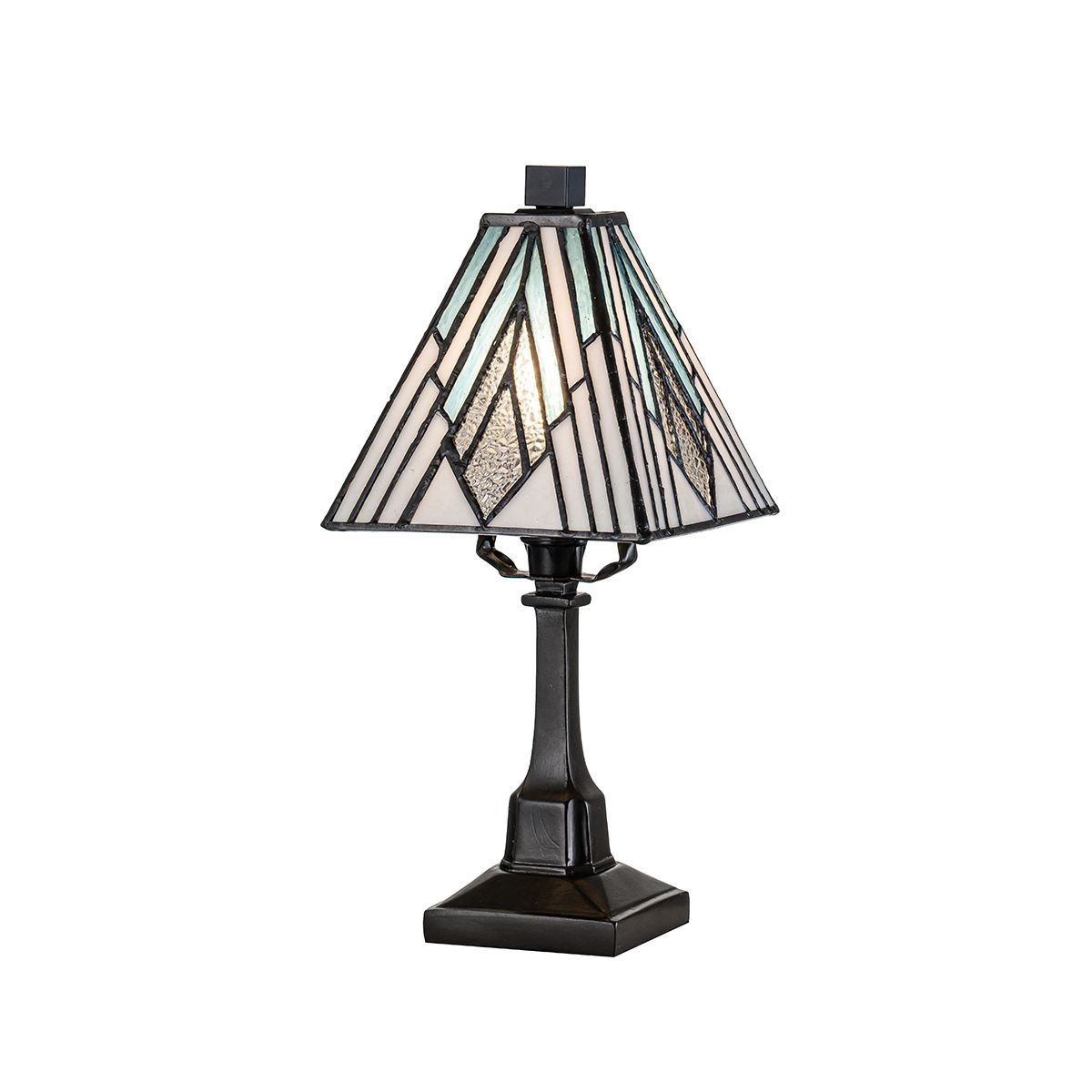 Elstead Alderley 1 Light Small Table Lamp - Vintage Bronze