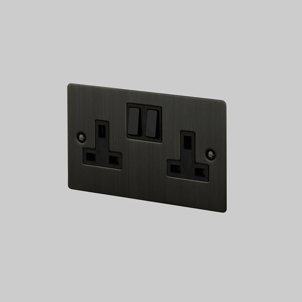 Buster + Punch 2G UK Double Plug Socket