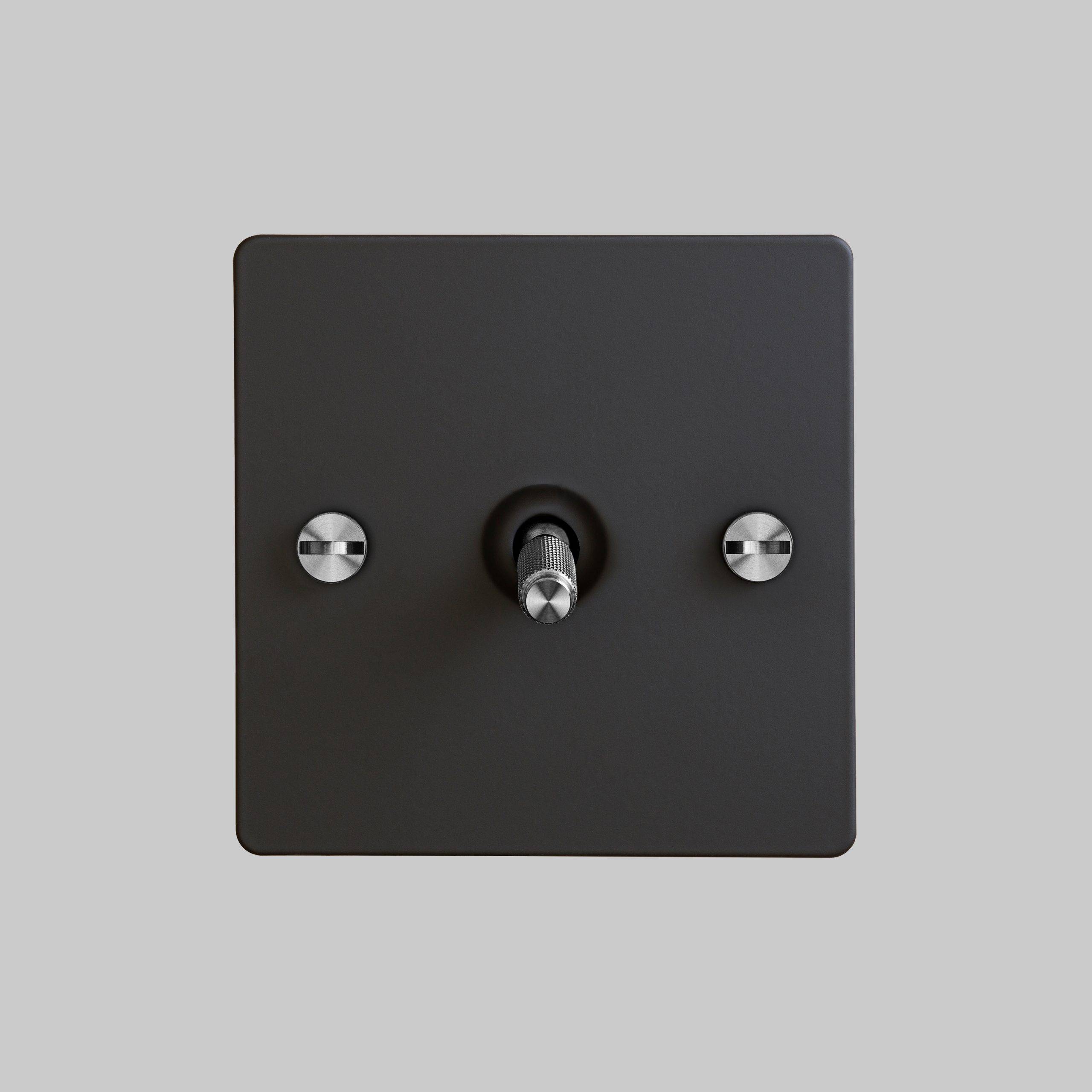 Buster + Punch 1G Toggle Intermediate 3-Way - Cross Knurl - Black