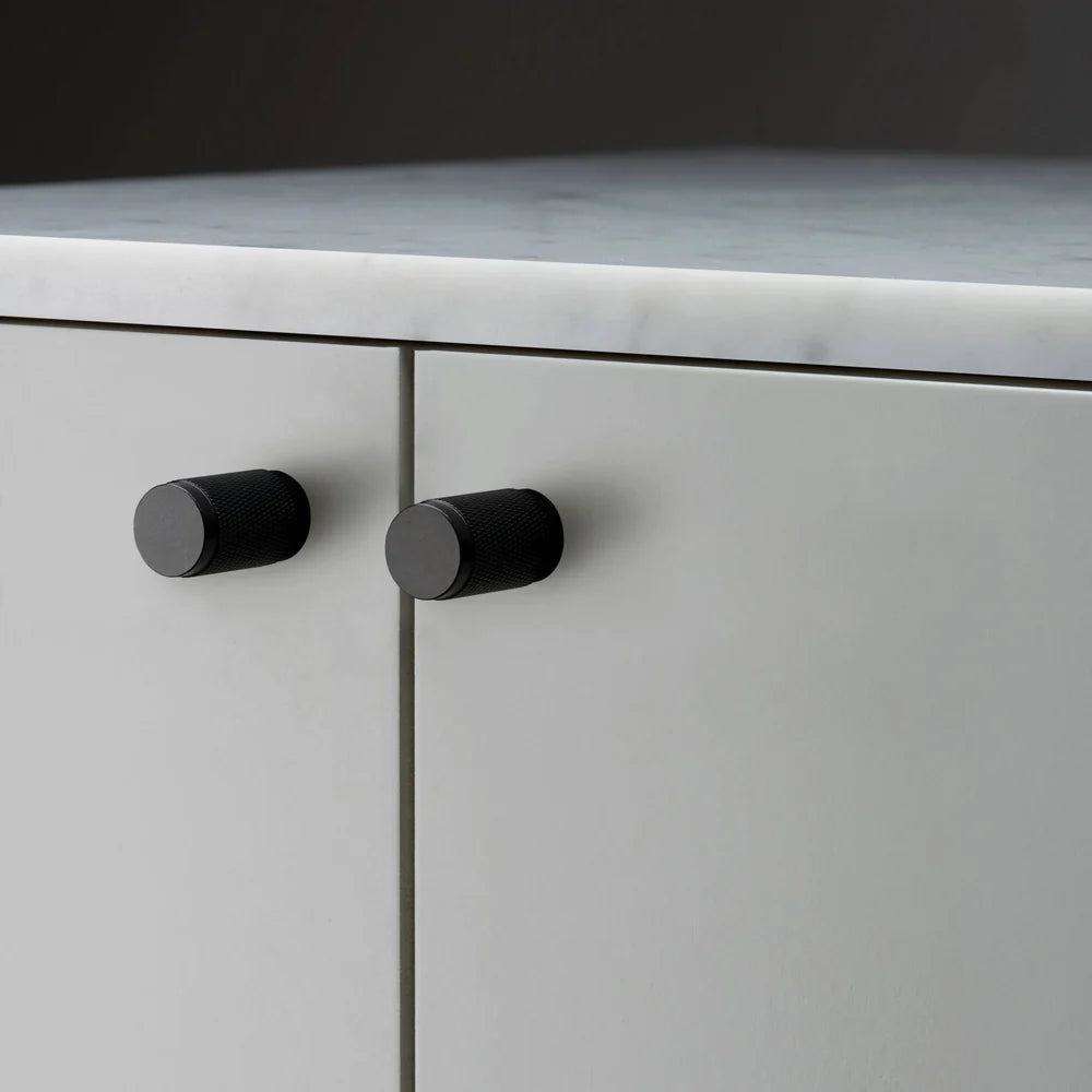 Buster + Punch Furniture Knob - Cross Knurl
