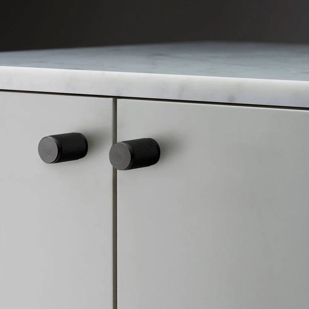 Buster + Punch Furniture Knob - Cross Knurl