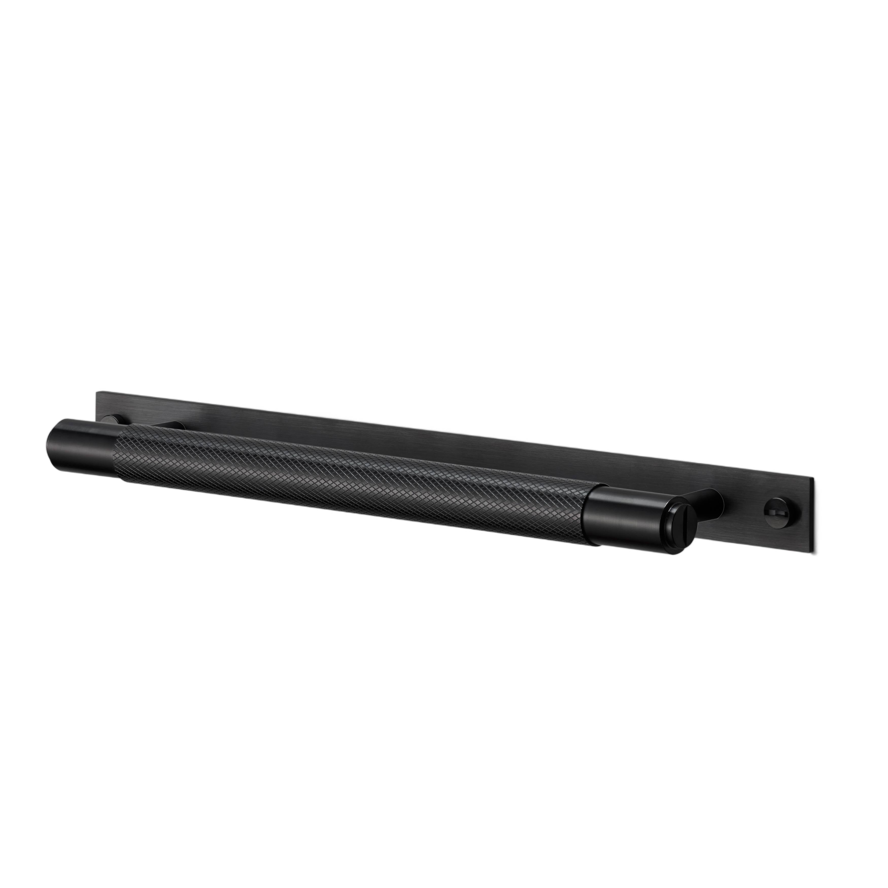 Buster + Punch Pull Bar - Plate - Cross Knurl - Large