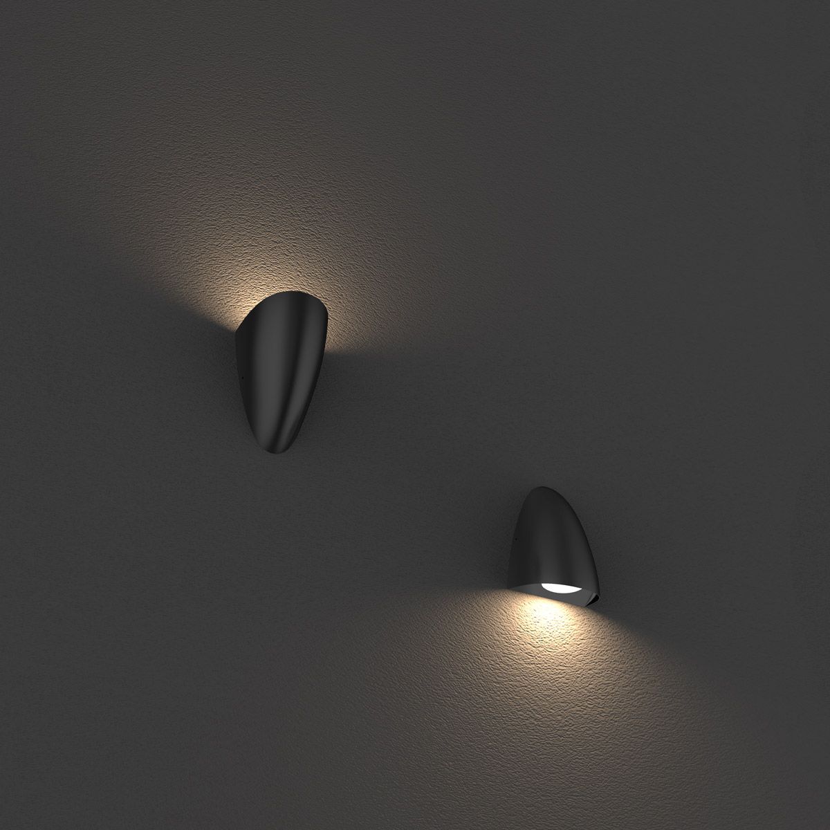 Elstead Vendela LED Wall Light - Black