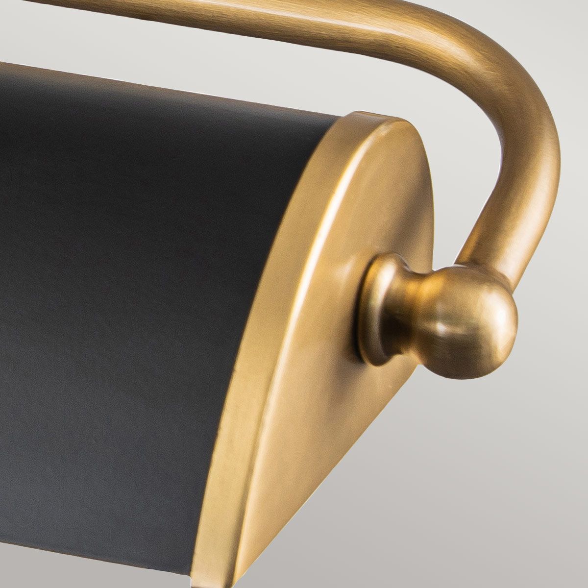 Elstead Winchfield 2 Light Medium Picture Light - Aged & Matte Black