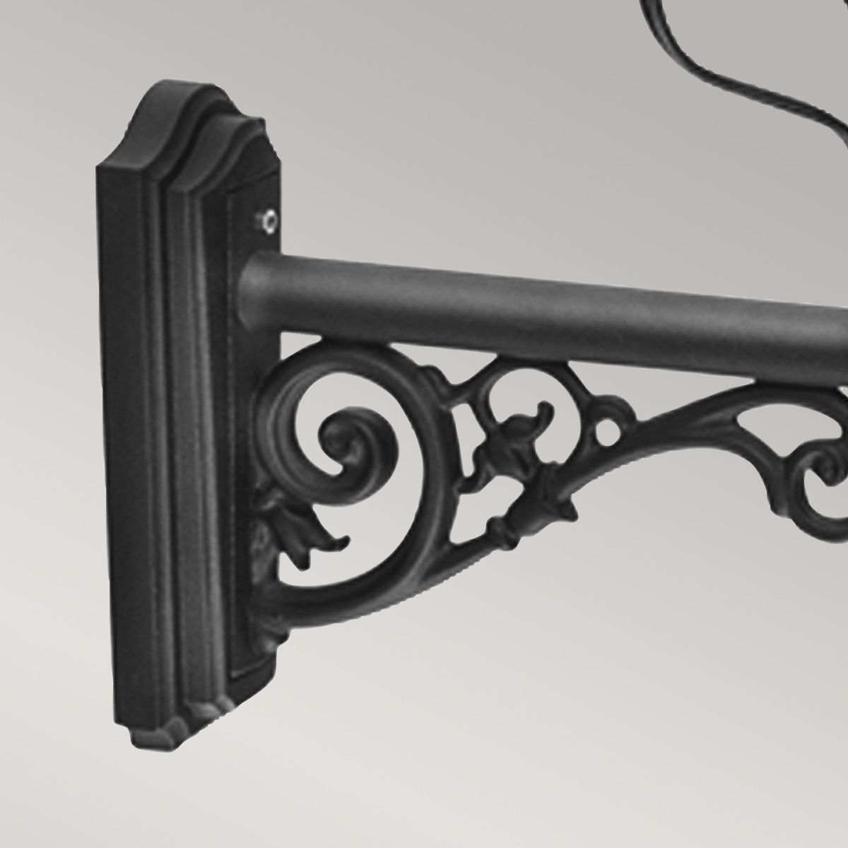 Elstead Wilmslow Single Wall Lantern - Black