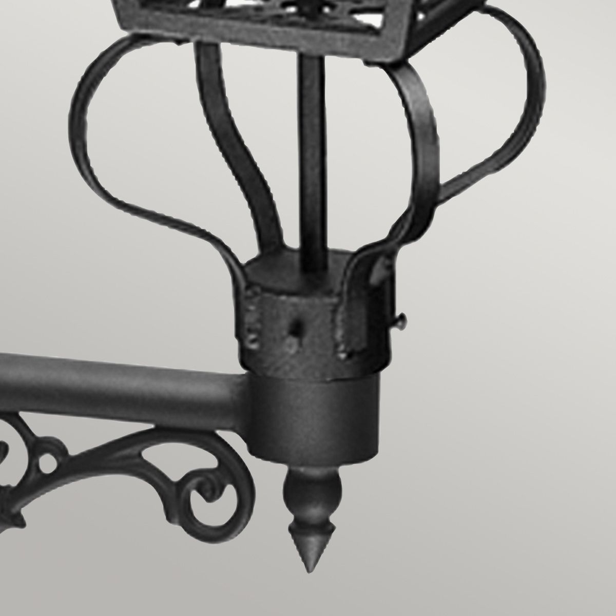 Elstead Wilmslow Single Wall Lantern - Black