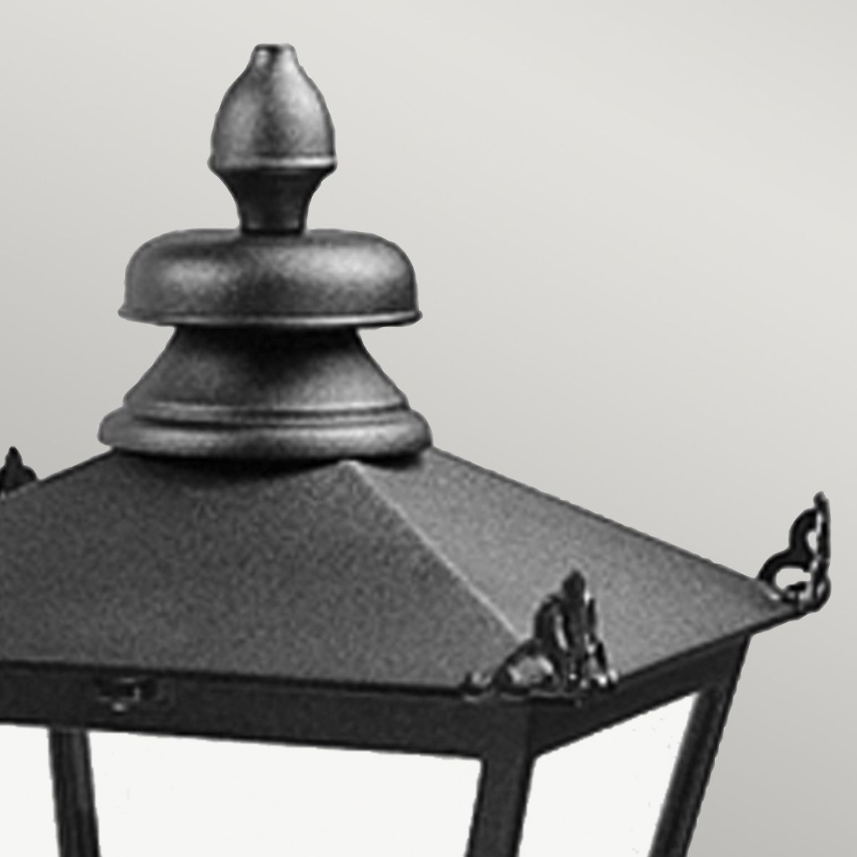 Elstead Wilmslow Single Wall Lantern - Black