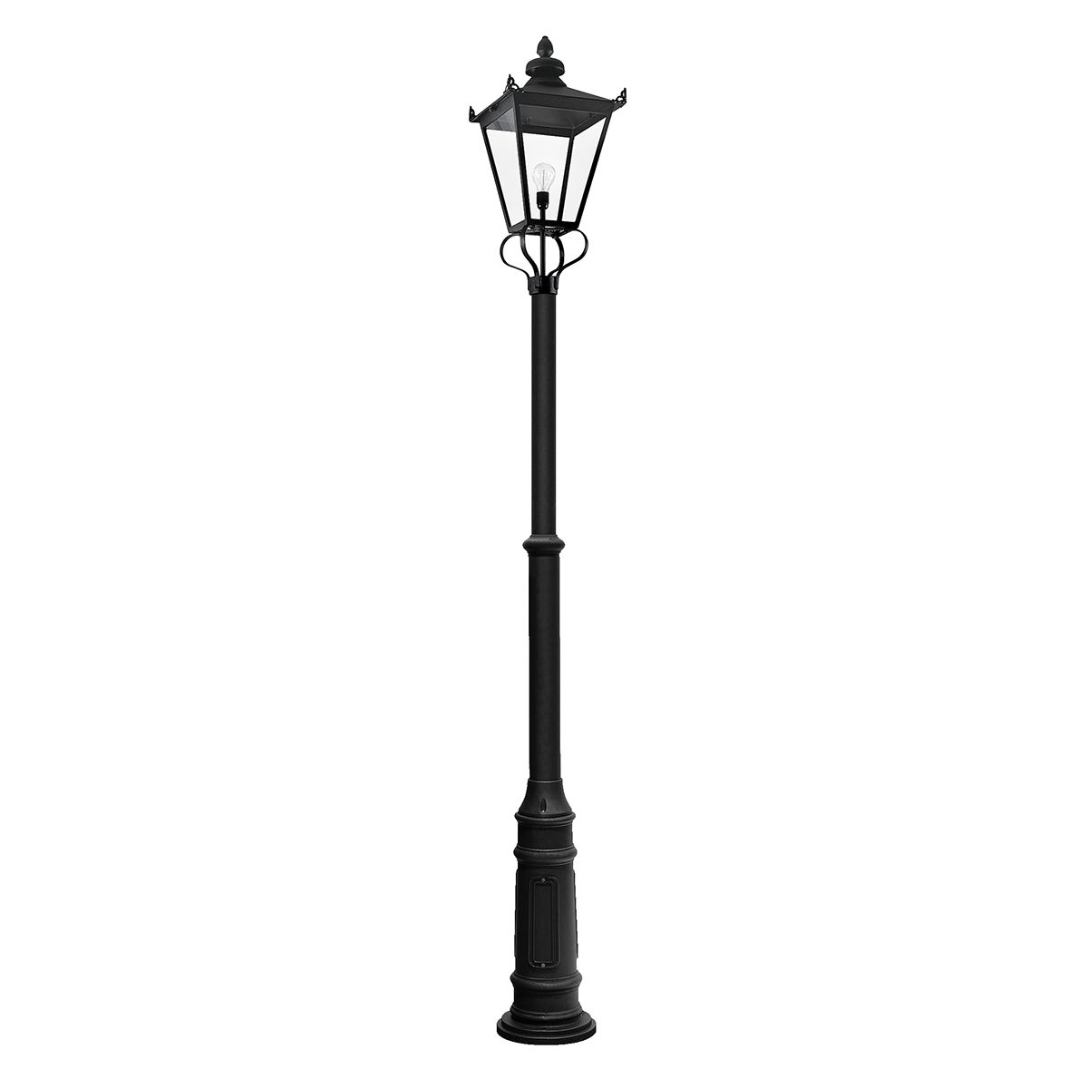 Elstead Wilmslow 1 Light Lamp Post - Black