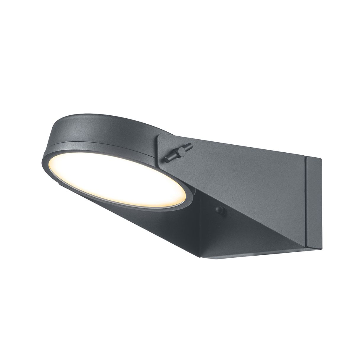 Elstead Zola 1 Light Wall Lantern - Grey