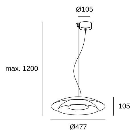 LedsC4 Noway Large Pendant