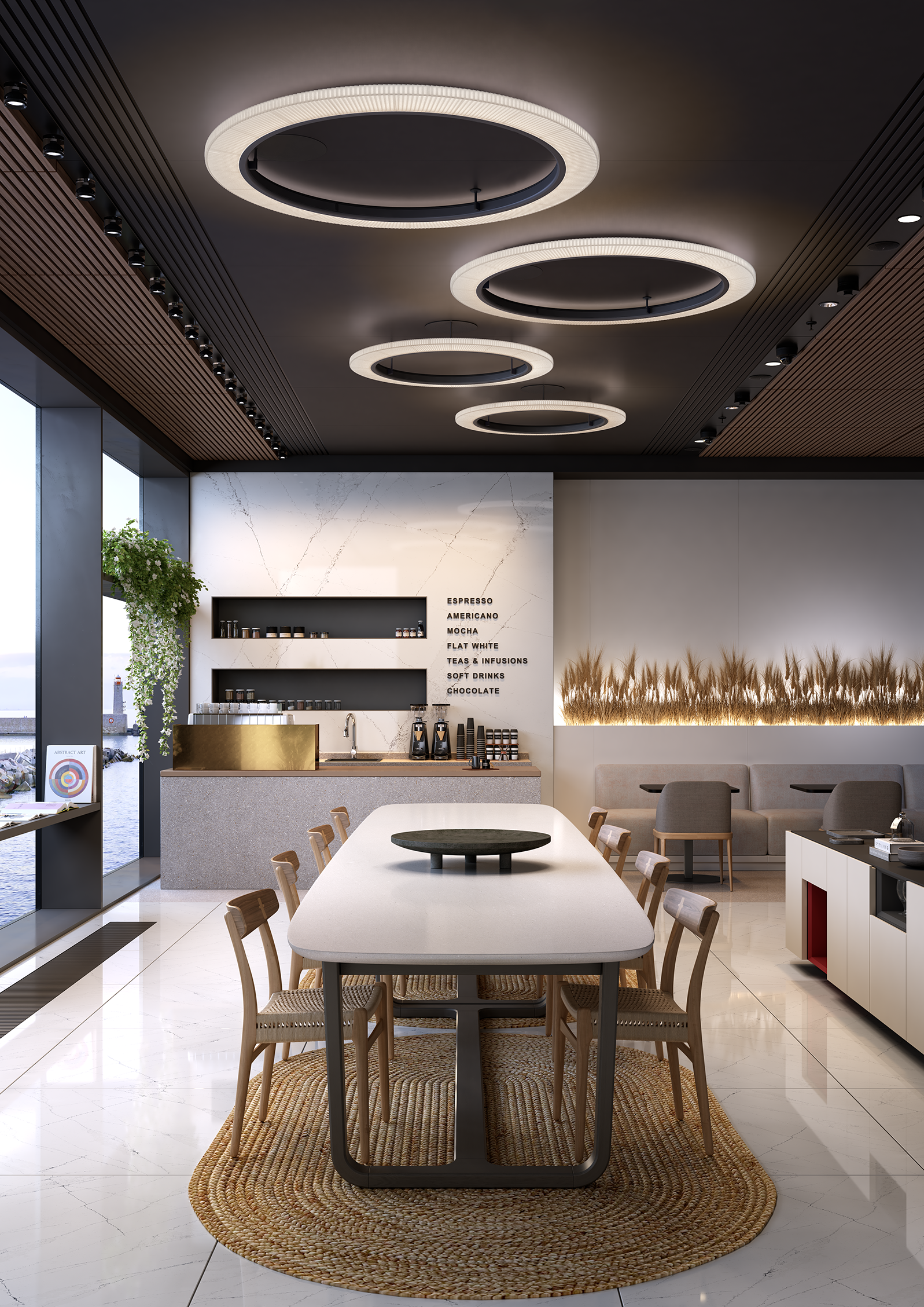 Bover Roda PF/150 Medium Ceiling/Wall Light