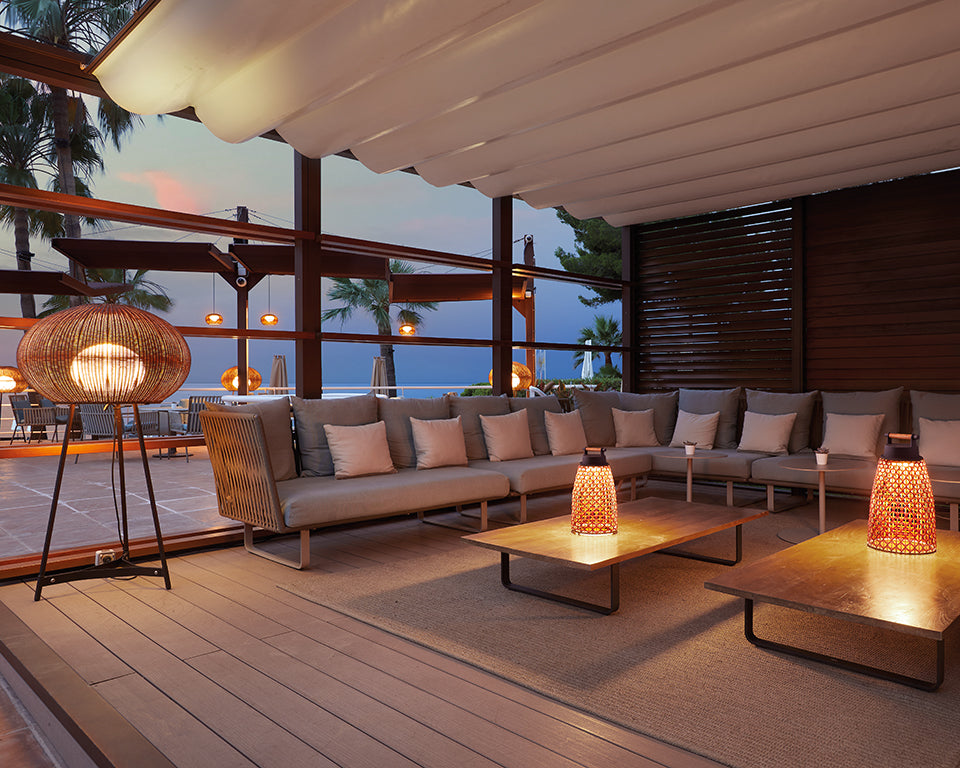 Bover Garota P/02 Large LED Outdoor Floor Lamp