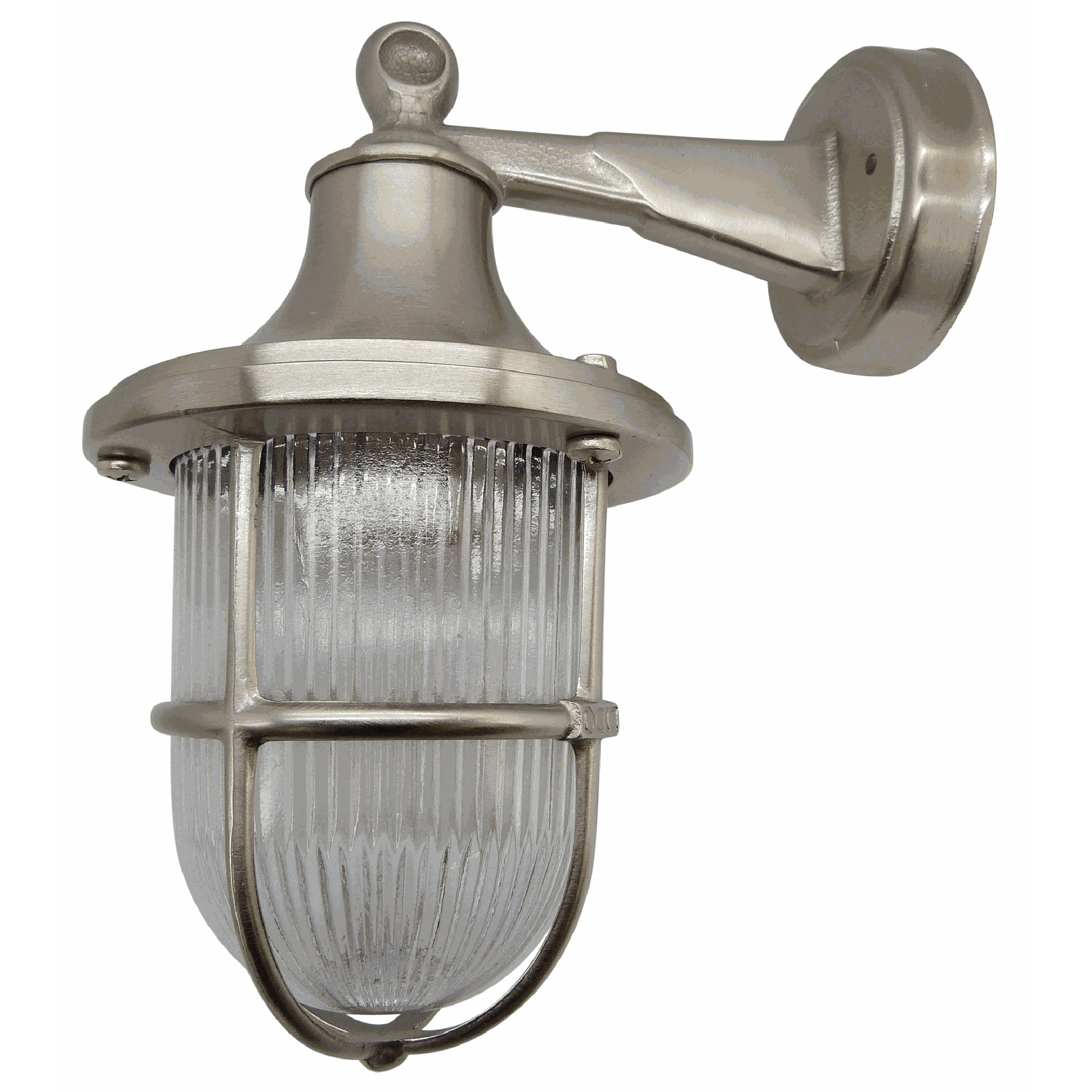 Navigator Wall Lantern - Satin Nickel