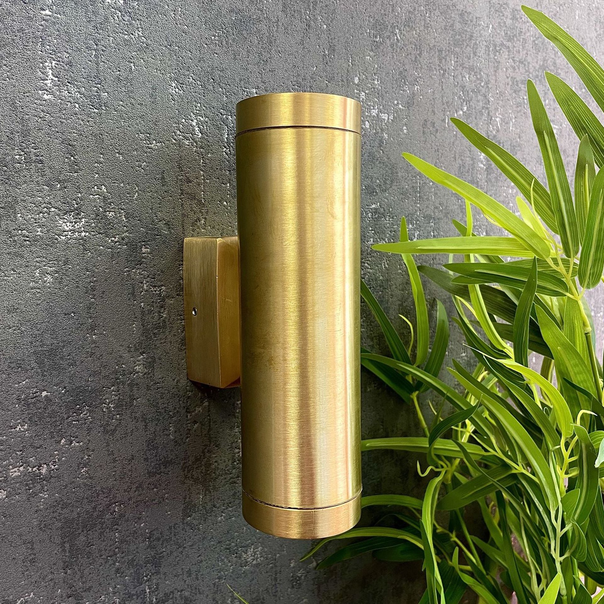 Navigator Up & Down Wall Light - Raw Brass
