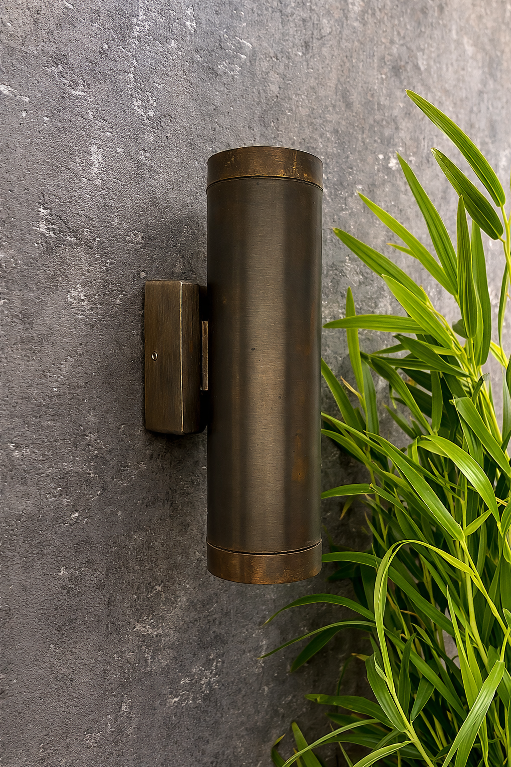 Navigator Pharos Up and Down Wall Light - Antique Brass