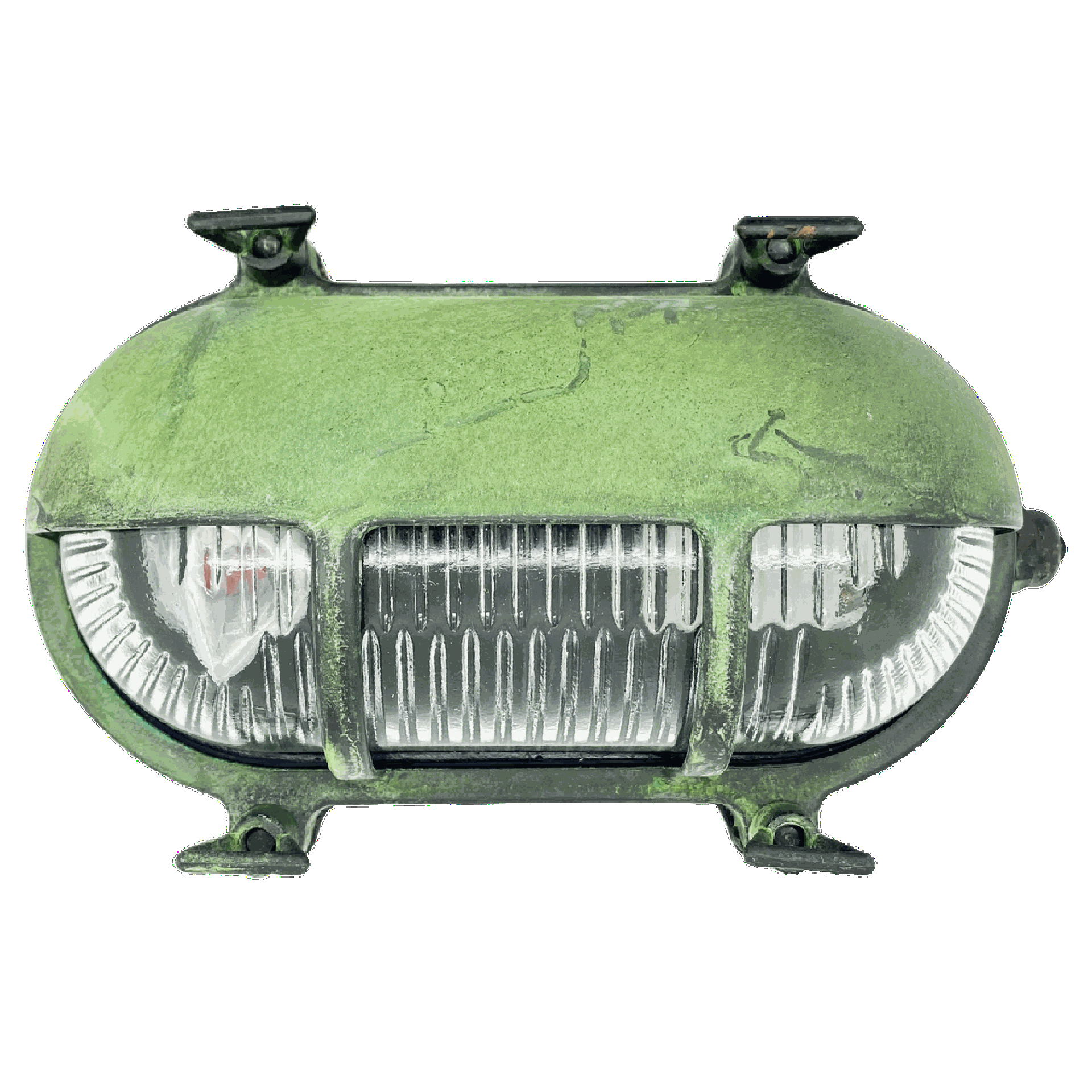 Navigator Eyelid Bulkhead Wall Light - Verdigris